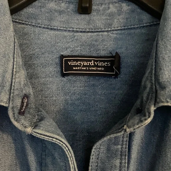 Vineyard Vines Cotton Shirt Dress - Picture 6 of 7